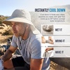 image:imageCooling Sun Defender Sun Hat UPF 50 UV Protection for Men Women Wide Brim Outdoor Hat for Hiking Fishing Beach GardeningOatmeal