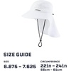 image:imageCooling Sun Defender Sun Hat UPF 50 UV Protection for Men Women Wide Brim Outdoor Hat for Hiking Fishing Beach GardeningWhite