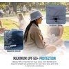 image:imageMISSION All Day Bucket Hat UPF 50 Lightweight Packable Adjustable Unisex for Men and WomenBlue Chambray