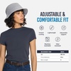 image:imageMISSION All Day Bucket Hat UPF 50 Lightweight Packable Adjustable Unisex for Men and WomenBlue Chambray