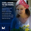 image:imageMISSION Cooling Bandana  Lightweight amp Breathable  Cools Up to 2 Hours  UPF 50 Sun Protection  Machine WashableNavy Paisley