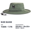 image:imageMISSION Cooling Bucket Hat  Unisex WideBrim Hat for Men amp Women  Lightweight Foldable amp Durable  Cools Up to 2 HoursBronze Green