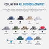 image:imageMISSION Cooling Bucket Hat  Unisex WideBrim Hat for Men amp Women  Lightweight Foldable amp Durable  Cools Up to 2 HoursSea Palm
