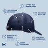 image:imageMISSION Cooling Flex Varsity Hat  Unisex Baseball Cap  Lightweight amp Stretch Fit  Cools Up to 2 Hours  UPF 50 ProtectionNavy