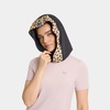image:imageMISSION Cooling Hoodie Towel Evaporative Cool Technology Cools Instantly When Wet UPF 50 Sun Protection Contours Your Head to Stay in Place Great for Sports Fitness GymLeopard