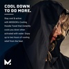 image:imageMISSION Cooling Hoodie Towel Evaporative Cool Technology Cools Instantly When Wet UPF 50 Sun Protection Contours Your Head to Stay in Place Great for Sports Fitness GymHi Vis Yellow