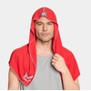image:imageMISSION Cooling Hoodie Towel Evaporative Cool Technology Cools Instantly When Wet UPF 50 Sun Protection Contours Your Head to Stay in Place Great for Sports Fitness GymRed