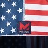 image:imageMISSION Cooling Hoodie Towel Evaporative Cool Technology Cools Instantly When Wet UPF 50 Sun Protection Contours Your Head to Stay in Place Great for Sports Fitness GymUsa Flag