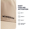 image:imageMISSION Cooling Performance Hat Unstructured LowProfile Adjustable Fit  UPF 50  for Running Workouts amp OutdoorsKhaki