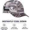 image:imageMISSION Cooling Performance Hat Unstructured LowProfile Adjustable Fit  UPF 50  for Running Workouts amp OutdoorsMatrix Camo Silver