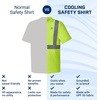 image:imageMISSION Cooling Safety Shirt Reflective Design Cools Up to 2 Hours  UPF 50 Sun Protection  ANSI Certified