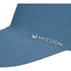 image:imageMISSION Cooling Stretchy Visor  Unisex Visor Hat for Men and Women No Slip Band UPF 50 Sun Protection VisorBering Sea