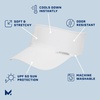 image:imageMISSION Cooling Stretchy Visor  Unisex Visor Hat for Men and Women No Slip Band UPF 50 Sun Protection VisorWhite