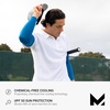 image:imageMISSION Cooling Sun Sleeves  Lightweight Stretch Fabric  Cools Up to 2 Hours  UPF 50 Sun Protection  Machine WashableBlue