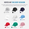 image:imageMISSION Cooling Vented Performance Hat Unisex Cap for Workouts Golf amp Running Sweat amp Water Activated TechnologyNavy