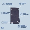 image:imageMISSION Dual Action Cooling amp Drying Towel PeacoatBering Sea  Cools Up to 6 Hours  Moisture amp Sweat Absorbent  UPF 50 Sun Protection  Machine Washable