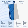 image:imageMISSION Dual Action Cooling amp Drying Towel PeacoatBering Sea  Cools Up to 6 Hours  Moisture amp Sweat Absorbent  UPF 50 Sun Protection  Machine Washable