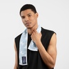 image:imageMISSION Instant Cooling Up to 8 Hours Enduracool Mini Performance Towel 2 Pack UPF 50 Fast Drying for Outdoors Running Sports Hiking Camping Gym Ash Gray amp CobaltAsh Gray  Soft Blue