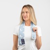 image:imageMISSION Instant Cooling Up to 8 Hours Enduracool Mini Performance Towel 2 Pack UPF 50 Fast Drying for Outdoors Running Sports Hiking Camping Gym Ash Gray amp CobaltAsh Gray  Soft Blue