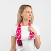 image:imageMISSION Instant Cooling Up to 8 Hours Enduracool Mini Performance Towel 2 Pack UPF 50 Fast Drying for Outdoors Running Sports Hiking Camping Gym Ash Gray amp CobaltAsh Gray  Fuchsia
