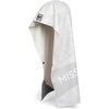 image:imageMISSION Max Plus Cooling Hoodie Towel Hood Towel Cools Instantly When Wet UPF 50 Sun Protection Contours Your Head to Stay in Place Great for Sports Fitness Gym LeopardWhite Camo