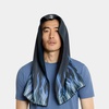 image:imageMISSION Max Plus Cooling Hoodie Towel Hood Towel Cools Instantly When Wet UPF 50 Sun Protection Contours Your Head to Stay in Place Great for Sports Fitness Gym LeopardGhost Flames
