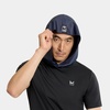 image:imageMISSION Max Plus Cooling Hoodie Towel Hood Towel Cools Instantly When Wet UPF 50 Sun Protection Contours Your Head to Stay in Place Great for Sports Fitness Gym LeopardNavy