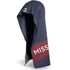 image:imageMISSION Max Plus Cooling Hoodie Towel Hood Towel Cools Instantly When Wet UPF 50 Sun Protection Contours Your Head to Stay in Place Great for Sports Fitness Gym LeopardNavy