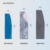 image:imageMISSION Max Plus Cooling Towel Soft Durable Microfiber  Cools Up to 3 Hours  UPF 50 Sun Protection  Machine WashableCharcoal
