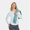 image:imageMISSION Max Plus Cooling Towel Soft Durable Microfiber  Cools Up to 3 Hours  UPF 50 Sun Protection  Machine WashableTeal Leaf