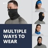 image:imageMISSION MultiUse Neck Gaiter Face Mask for Ski amp Outdoors UPF 50 Breathable Lightweight FabricCharcoal
