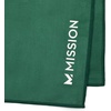 image:imageMISSION OnTheGo Cooling Towel  Soft Lightweight Fabric  Cools Up to 2 Hours  UPF 50 Sun Protection  Machine Washable BlackGreen