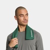 image:imageMISSION OnTheGo Cooling Towel  Soft Lightweight Fabric  Cools Up to 2 Hours  UPF 50 Sun Protection  Machine Washable BlackGreen