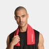 image:imageMISSION OnTheGo Cooling Towel  Soft Lightweight Fabric  Cools Up to 2 Hours  UPF 50 Sun Protection  Machine Washable BlackRed