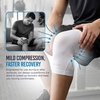 image:imageMISSION Quick Dry Compression Knee SleeveWhite
