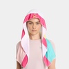 image:imageMISSION Reversible Cooling Hoodie Towel Hood Towel Cools Instantly When Wet UPF 50 Sun Protection Contours Your Head to Stay in Place Great for Sports Fitness Gym Red BurgundyWhite Multi