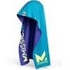 image:imageMISSION Reversible Cooling Hoodie Towel Hood Towel Cools Instantly When Wet UPF 50 Sun Protection Contours Your Head to Stay in Place Great for Sports Fitness Gym Red BurgundyTeal Purple