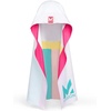 image:imageMISSION Reversible Cooling Hoodie Towel Hood Towel Cools Instantly When Wet UPF 50 Sun Protection Contours Your Head to Stay in Place Great for Sports Fitness Gym Red BurgundyWhite Multi