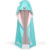 image:imageMISSION Reversible Cooling Hoodie Towel Hood Towel Cools Instantly When Wet UPF 50 Sun Protection Contours Your Head to Stay in Place Great for Sports Fitness Gym Red BurgundyPink Mint