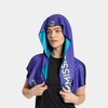 image:imageMISSION Reversible Cooling Hoodie Towel Hood Towel Cools Instantly When Wet UPF 50 Sun Protection Contours Your Head to Stay in Place Great for Sports Fitness Gym Red BurgundyTeal Purple