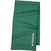 image:imageMISSION OnTheGo Cooling Towel  Soft Lightweight Fabric  Cools Up to 2 Hours  UPF 50 Sun Protection  Machine Washable BlackGreen