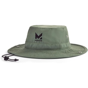 image:imageMISSION Cooling Bucket Hat  Unisex WideBrim Hat for Men amp Women  Lightweight Foldable amp Durable  Cools Up to 2 HoursBronze Green