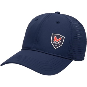 image:imageMISSION Cooling Flex Varsity Hat  Unisex Baseball Cap  Lightweight amp Stretch Fit  Cools Up to 2 Hours  UPF 50 ProtectionNavy