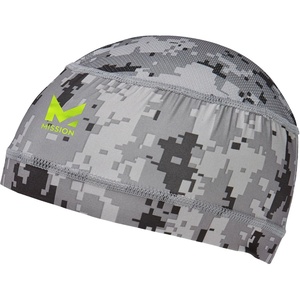 image:imageMISSION Cooling Helmet Liner  Lightweight amp Breathable  Cools Up to 2 Hours  UPF 50 Sun Protection  Machine WashableDigital Camo Gray