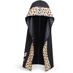 image:imageMISSION Cooling Hoodie Towel Evaporative Cool Technology Cools Instantly When Wet UPF 50 Sun Protection Contours Your Head to Stay in Place Great for Sports Fitness GymLeopard