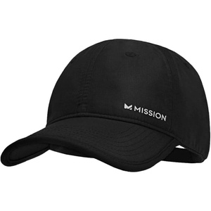 image:imageMISSION Cooling Performance Hat Unstructured LowProfile Adjustable Fit  UPF 50  for Running Workouts amp OutdoorsBlack