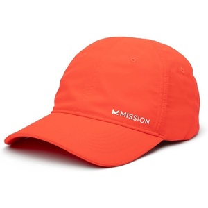 image:imageMISSION Cooling Performance Hat Unstructured LowProfile Adjustable Fit  UPF 50  for Running Workouts amp OutdoorsCoral