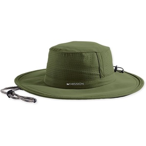 image:imageMISSION Cooling UPF Boonie Hat  Unisex Sun Hat for Hiking Beach amp Fishing  Sweat amp Water Activated TechnologyBronze Green