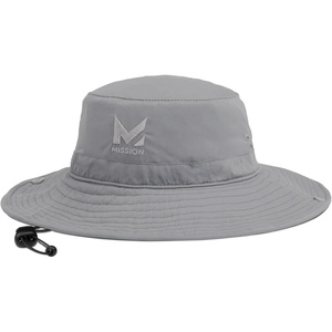 image:imageMISSION Cooling UPF Bucket Hat  Unisex Sun Hat for Hiking Golfing amp Fishing  Sweat amp Water Activated Technology Charcoal Mission Print