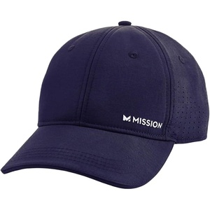 image:imageMISSION Cooling Vented Performance Hat Unisex Cap for Workouts Golf amp Running Sweat amp Water Activated TechnologyNavy